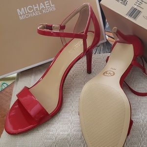 COPY - Michael Kors Red sandal heels